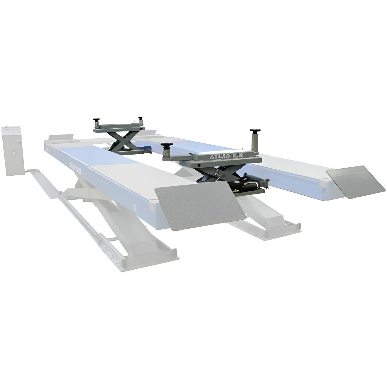 Atlas 12,000 lb Alignment Lift w/ Wheels Free Lifts SKU ATEATTD-12AWFSL-N