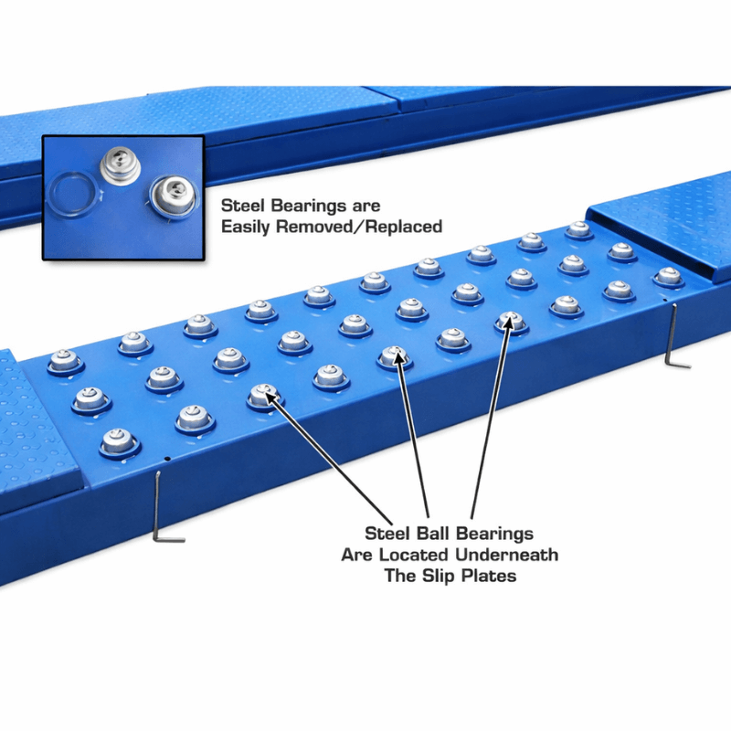 Atlas 414A 4 Post Alignment Lift, 2 x RJ8 Rolling Jacks Combo SKU ATEATTD-414A-COMBO