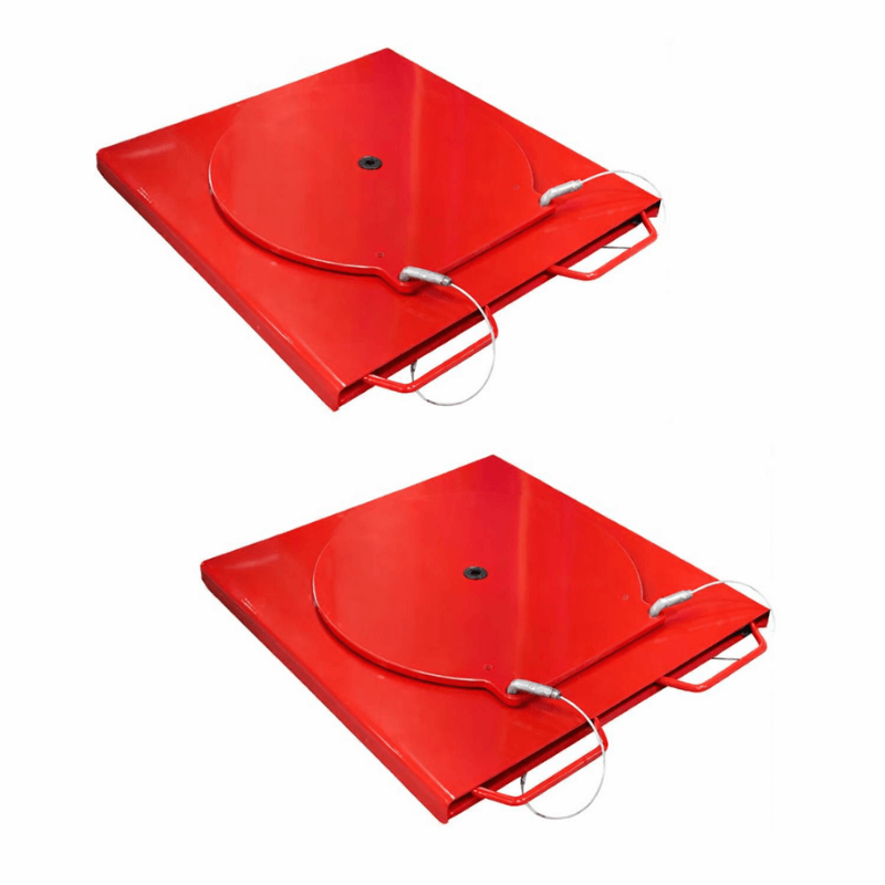 Atlas 414A 4 Post Alignment Lift, 2 x RJ8 Rolling Jacks Combo SKU ATEATTD-414A-COMBO