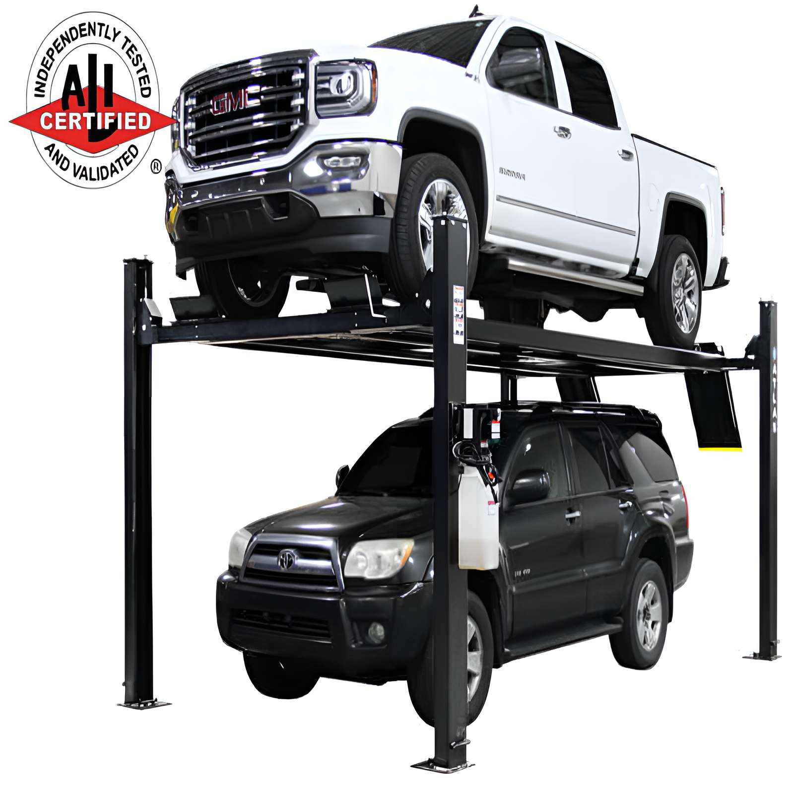 Atlas Apex 9,000 lb 4 Post Vehicle Storage Lift, ALI Certified SKU ATEAPEX9