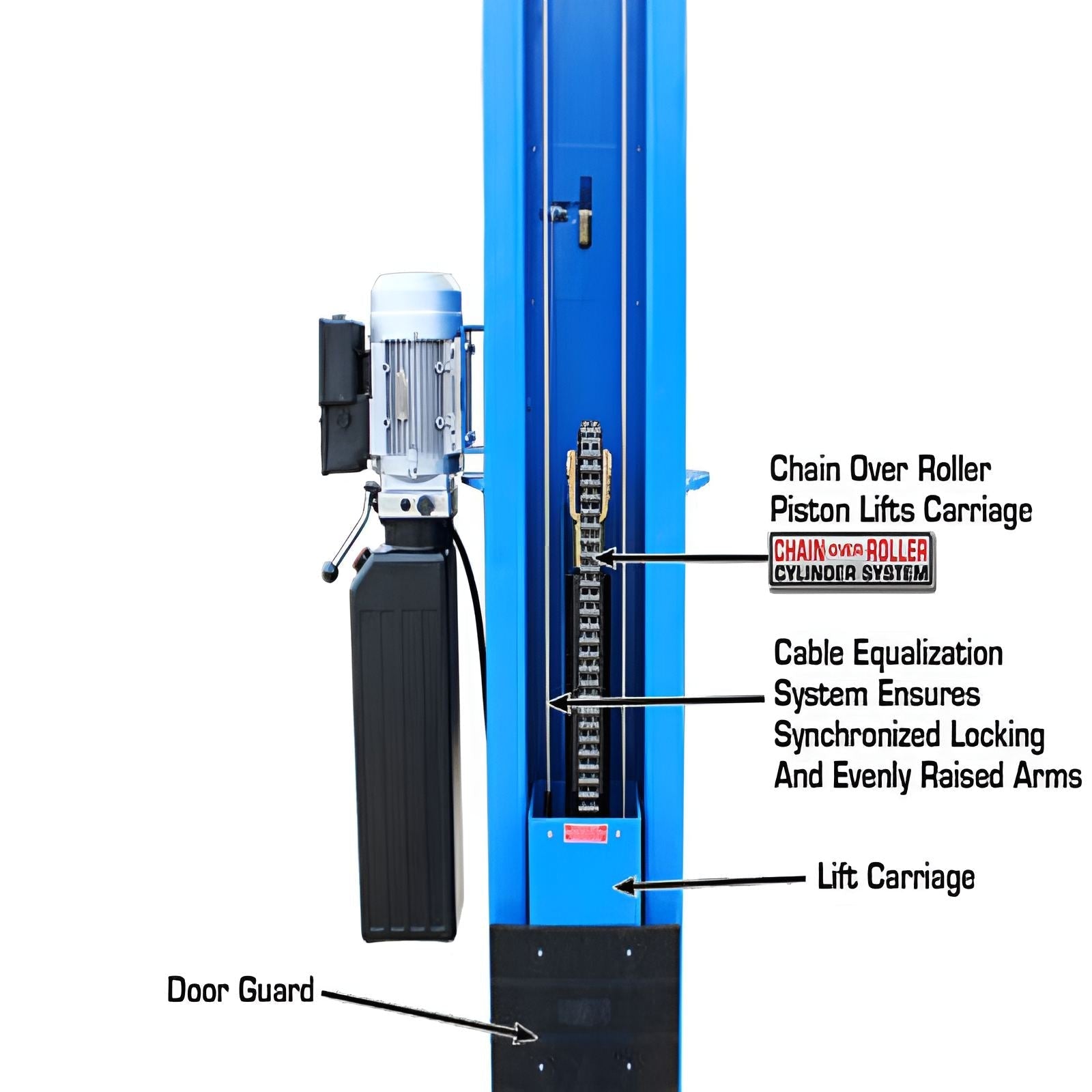 Atlas 12,000 lb 2 Post Lift Commercial Grade SKU ATEATTD-BP12000X