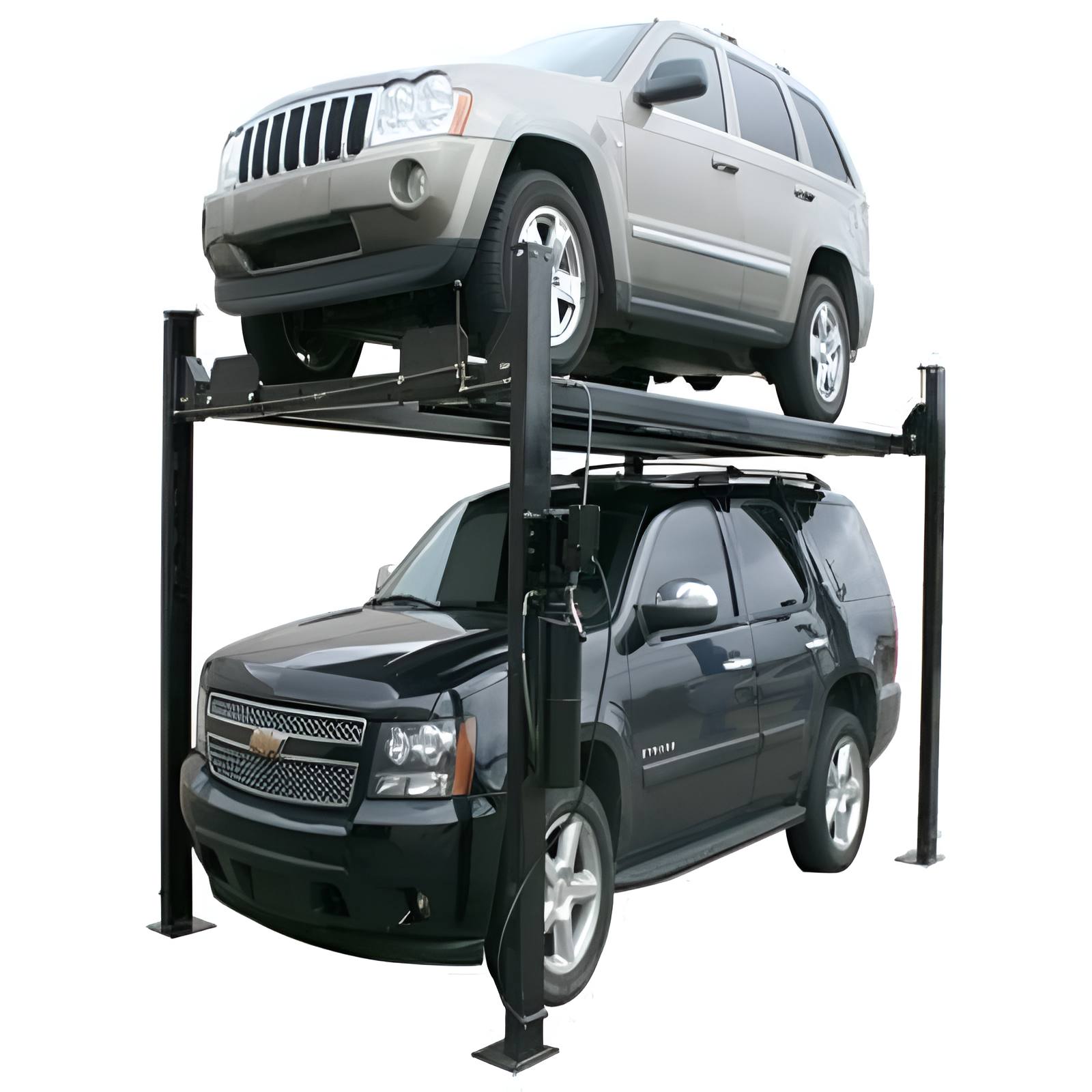 Atlas Garage Pro 8,000 lb 4 Post Vehicle Storage Lift, Extra Tall SKU ATEXH-PRO8000EXT