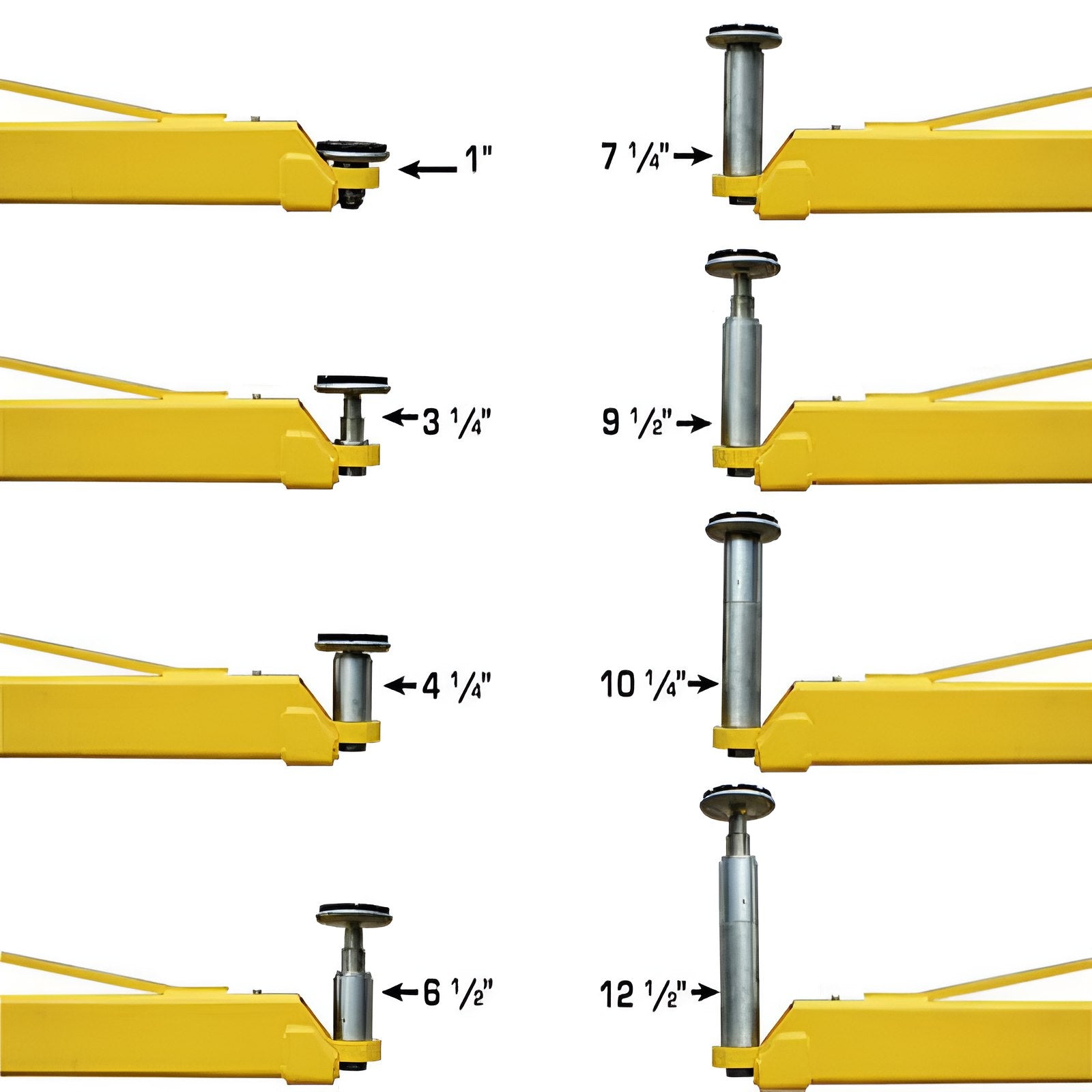 Atlas 10,000 lb 2 Post Lift, ALI Certified SKU ATEAP-PVL10-EXT