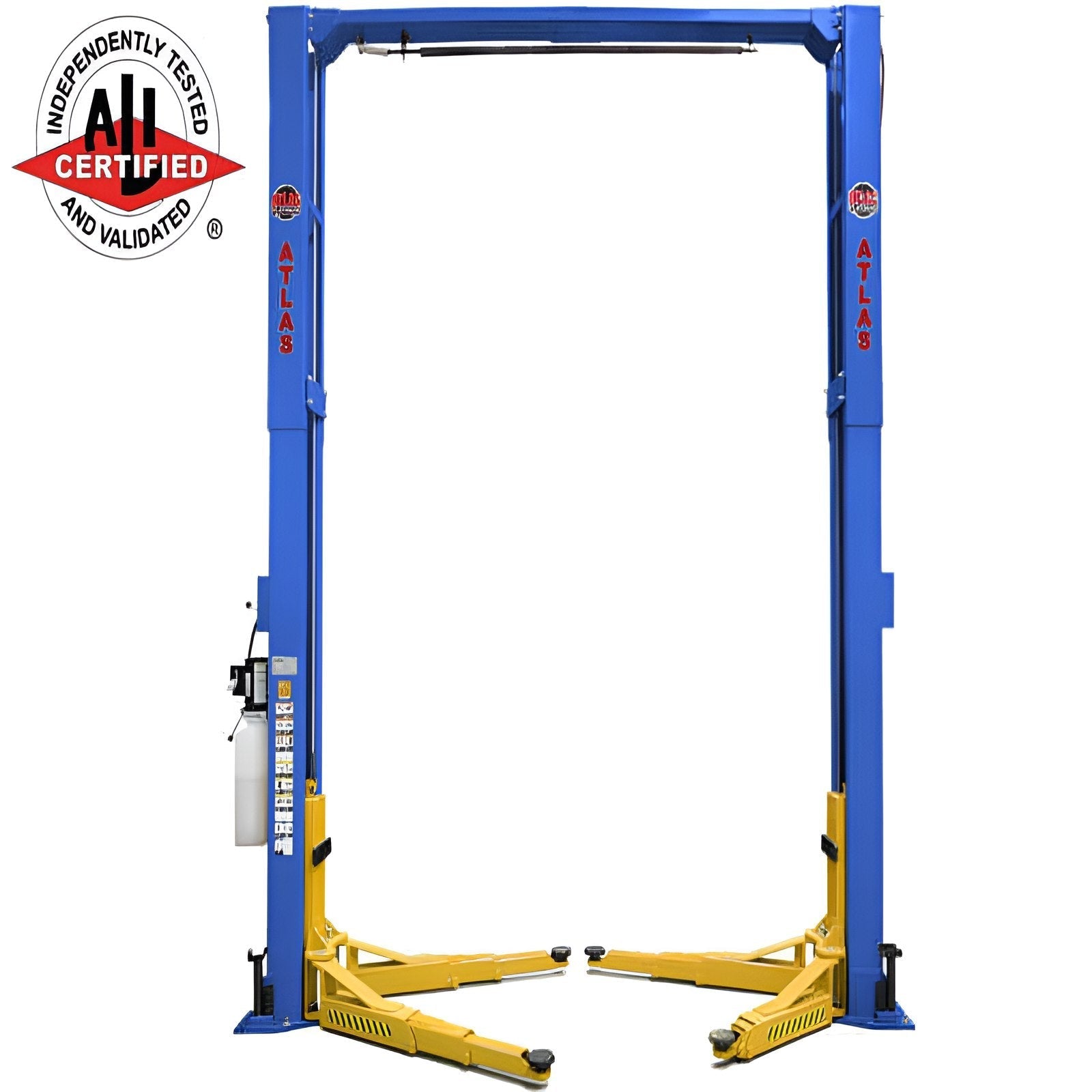 Atlas 12,000 lb 2 Post Lift, Extra Wide, Tall, ALI Certified SKU ATEAP-PVL12