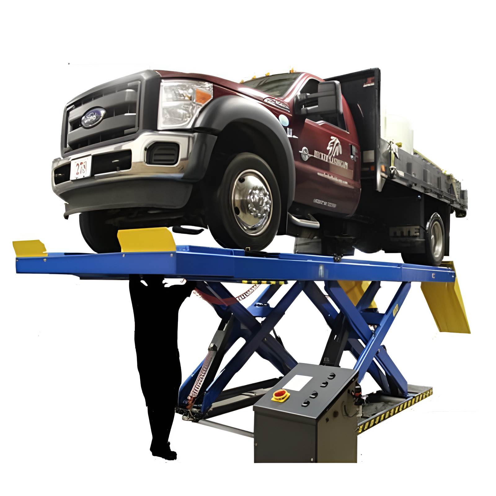 Atlas 16,000 lb Scissor Alignment Lift SKU ATEATPK-PX16A-CF-KIT