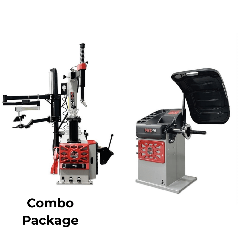 Atlas Platinum PTC400, PWB70 Tire Changer, Wheel Balancer Combo SKU ATEAP-TCWB-COMBO6