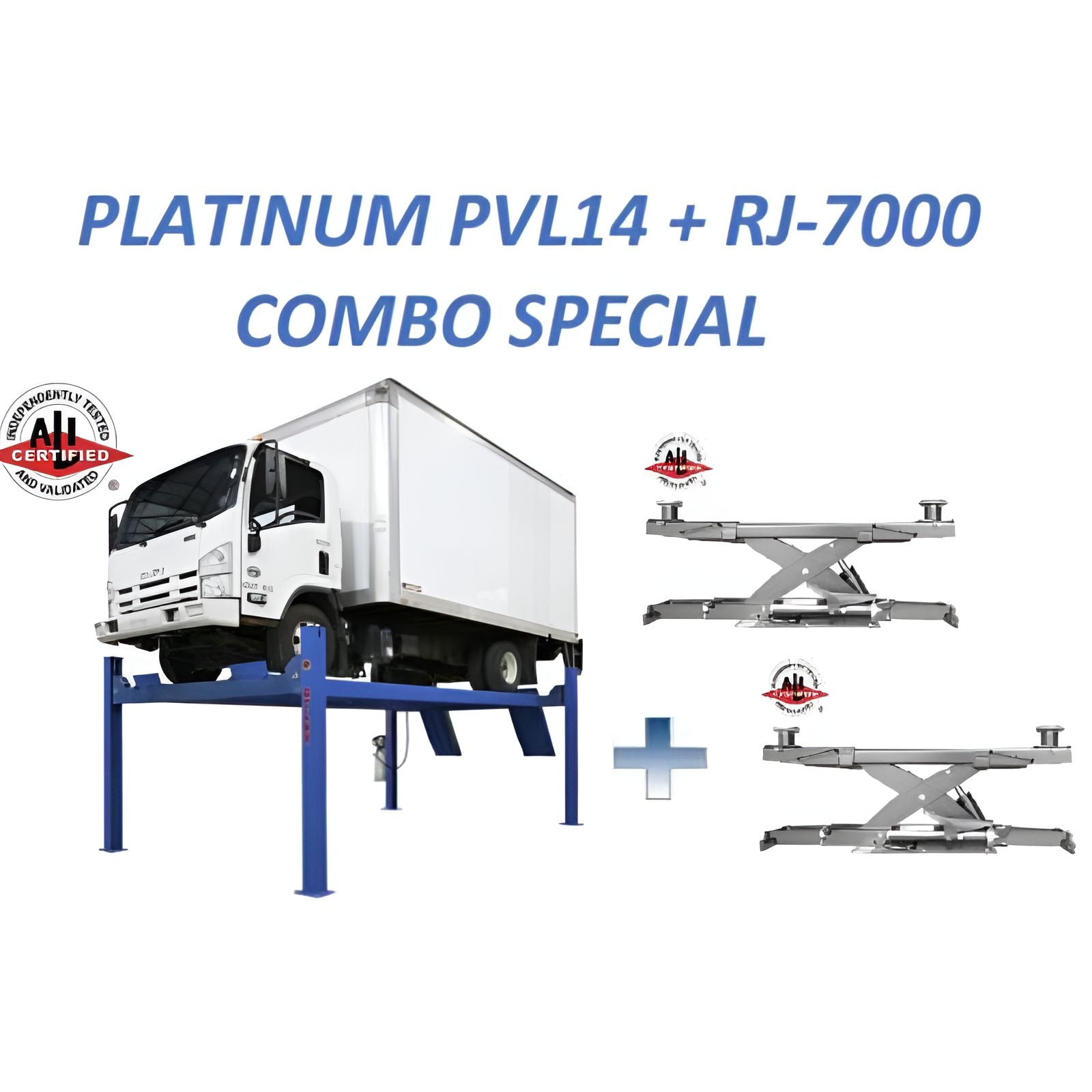 Atlas Platinum PVL14, RJ7000. 2 x Rolling Jacks ALI Certified Combo SKU ATEAP-PVL14-COMBO