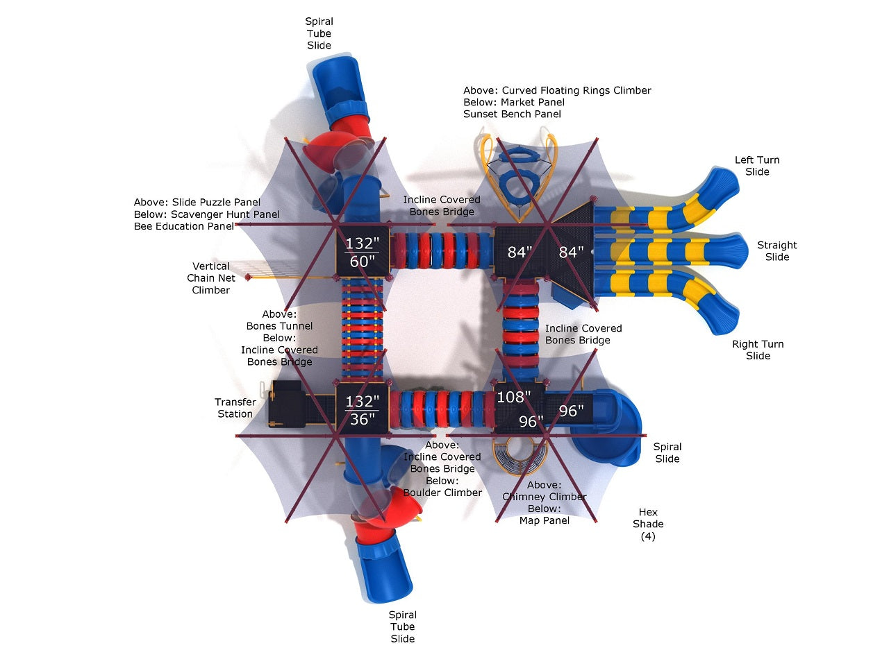 Playground Equipment Azure Aurora SKU PKP318