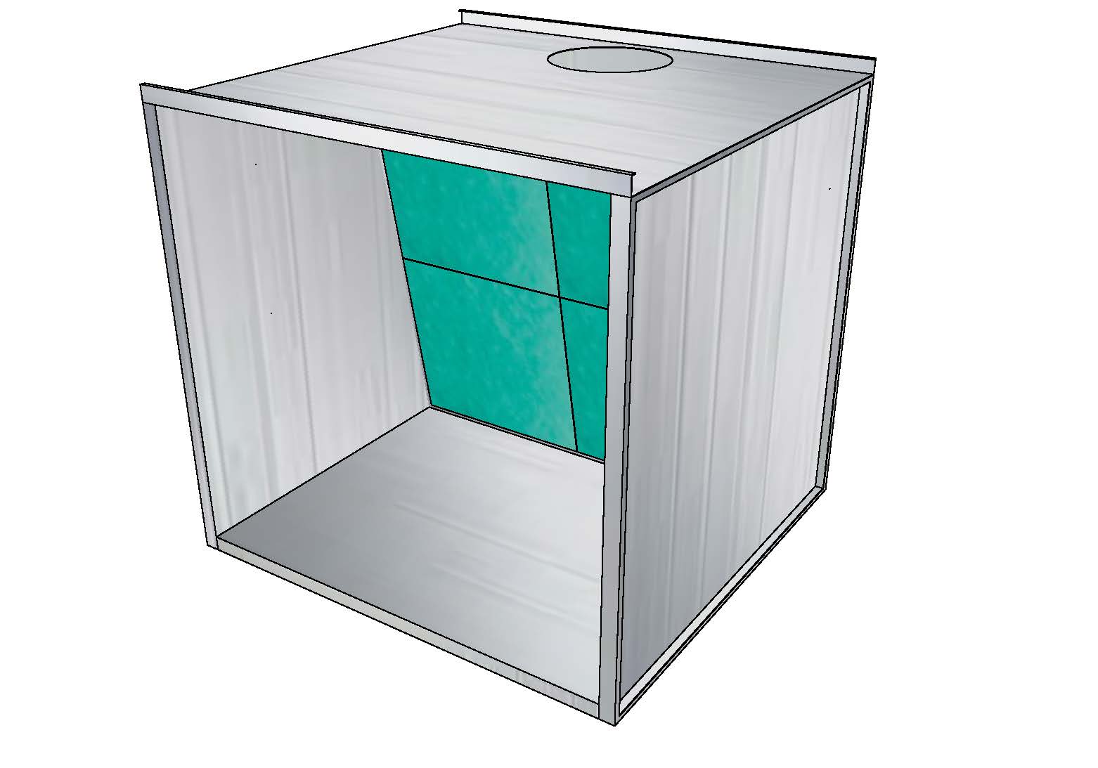 Merchant 1 Manufacturing Bench Style Paint Booths SKU PBBT744