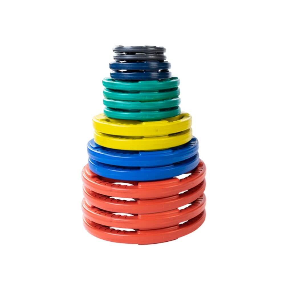 Body Solid Colored Rubber Grip Plate Set SKU ORCT