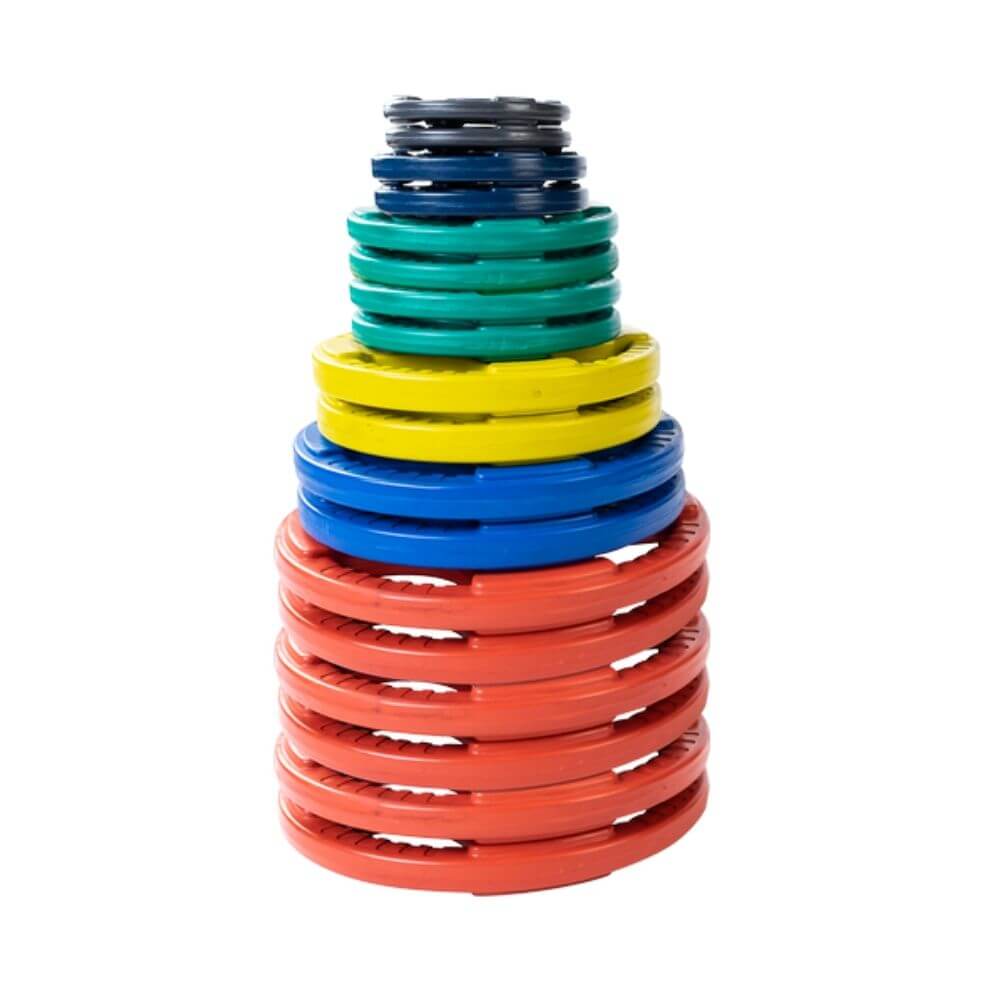 Body Solid Colored Rubber Grip Plate Set SKU ORCT