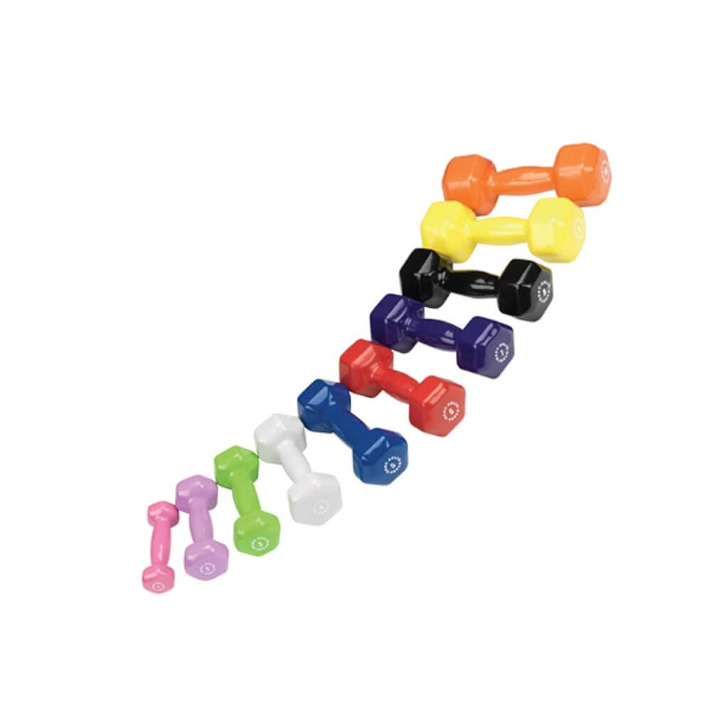 Body Solid Vinyl Dumbbell Package SKU GDR500-PACK