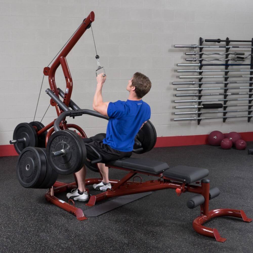 Body Solid Corner Leverage Gym Package SKU GLGS100P4