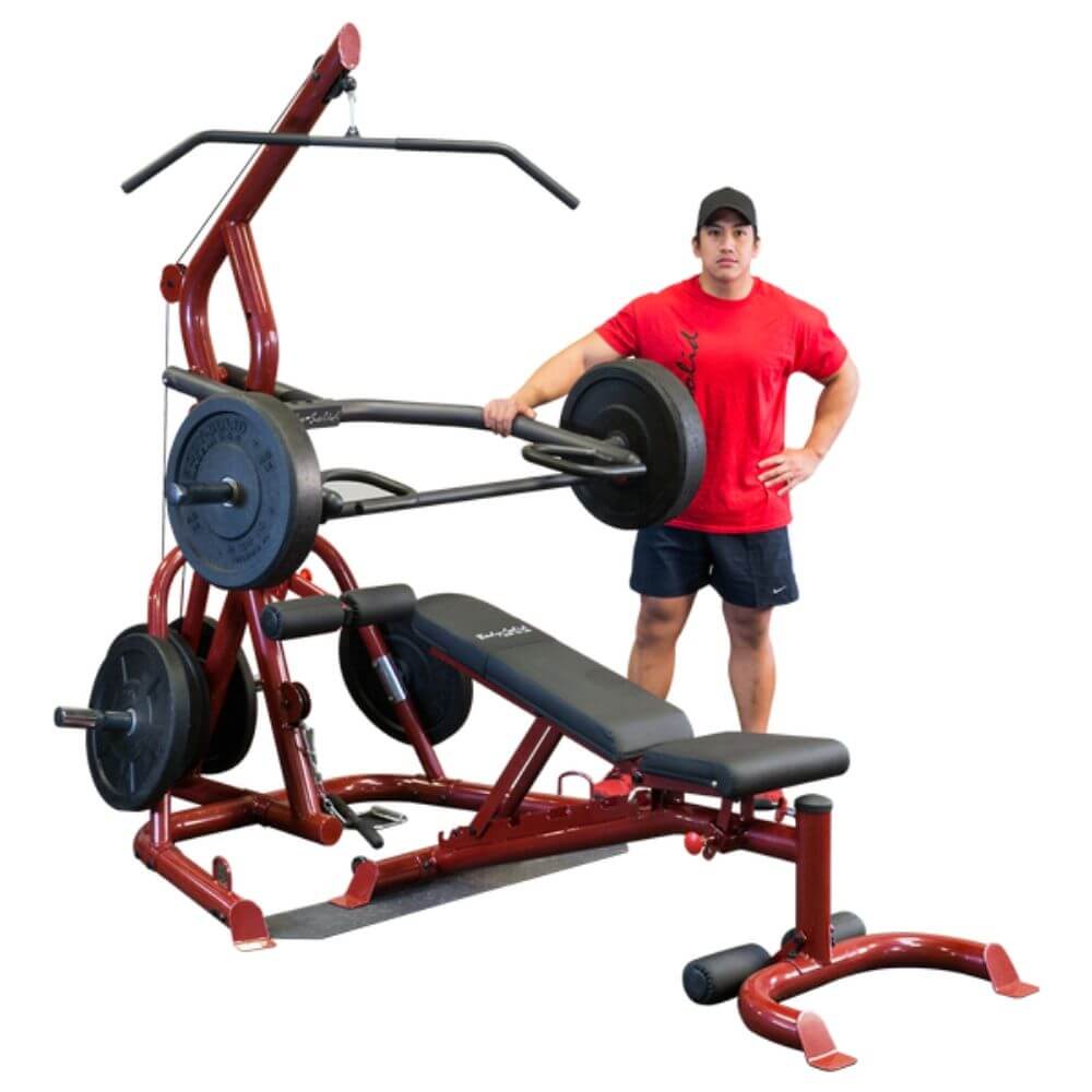 Body Solid Corner Leverage Gym Package SKU GLGS100P4