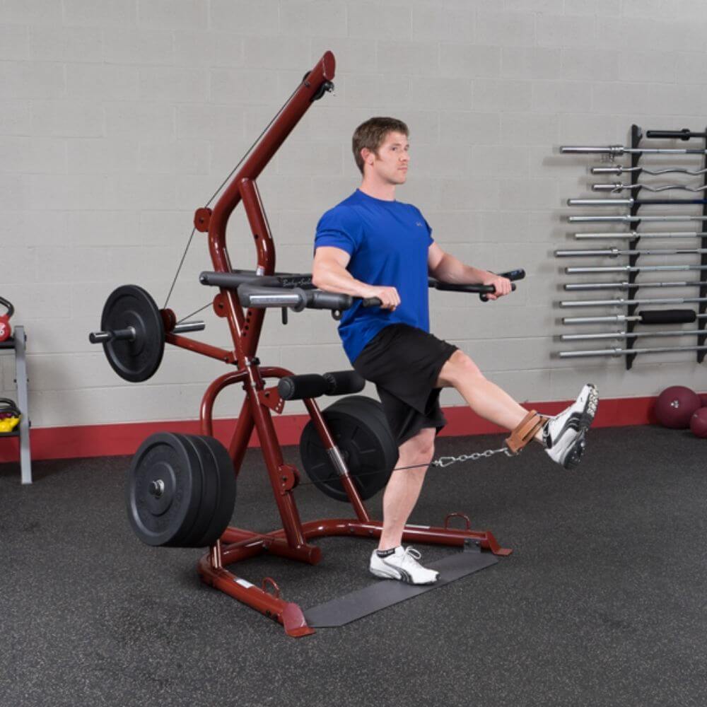 Body Solid Corner Leverage Gym Package SKU GLGS100P4