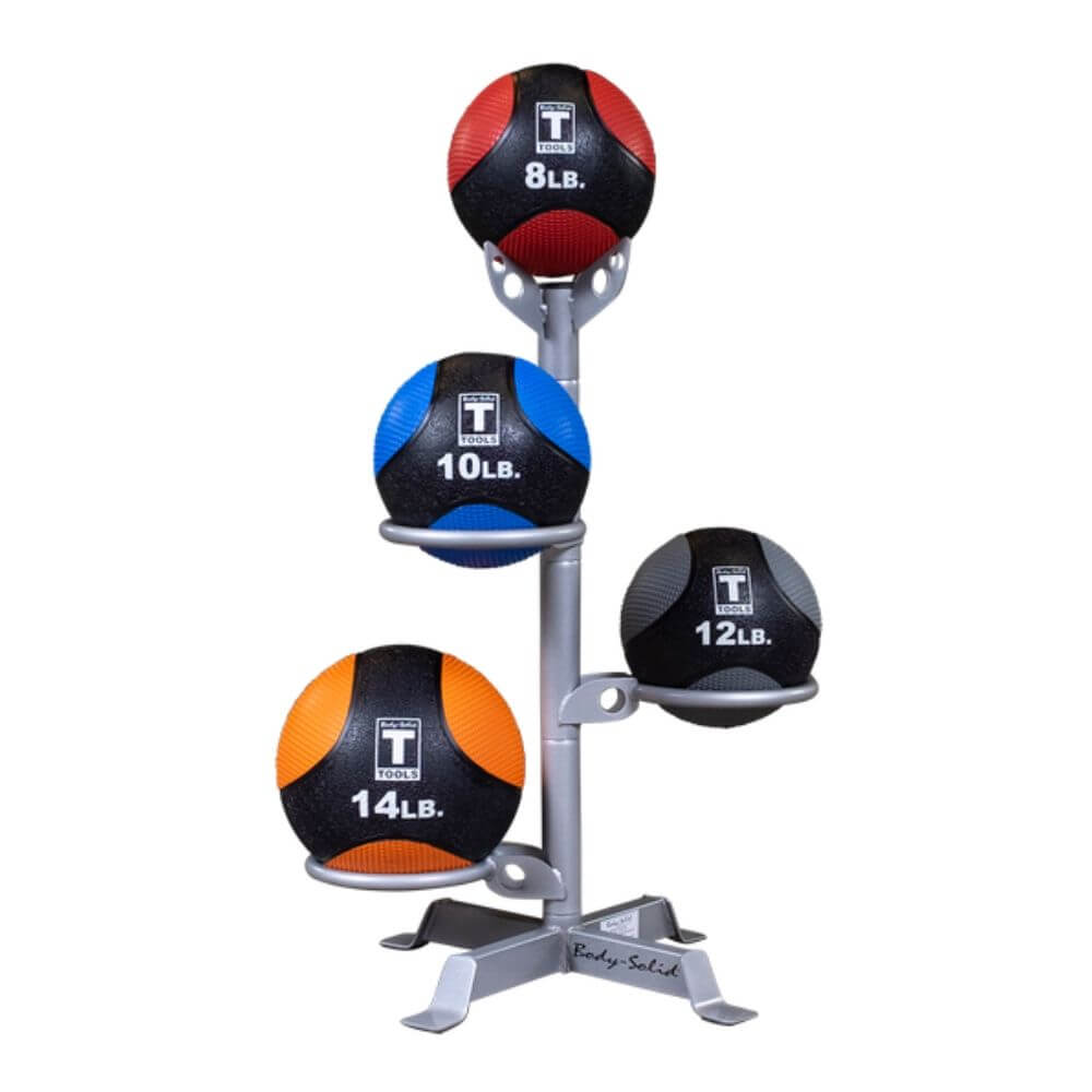 Body Solid Medicine Ball Rack SKU GMR5B