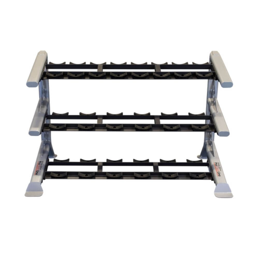 Body Solid ProClub 3 Tier Saddle Dumbbell Rack SKU SDKR1000SD