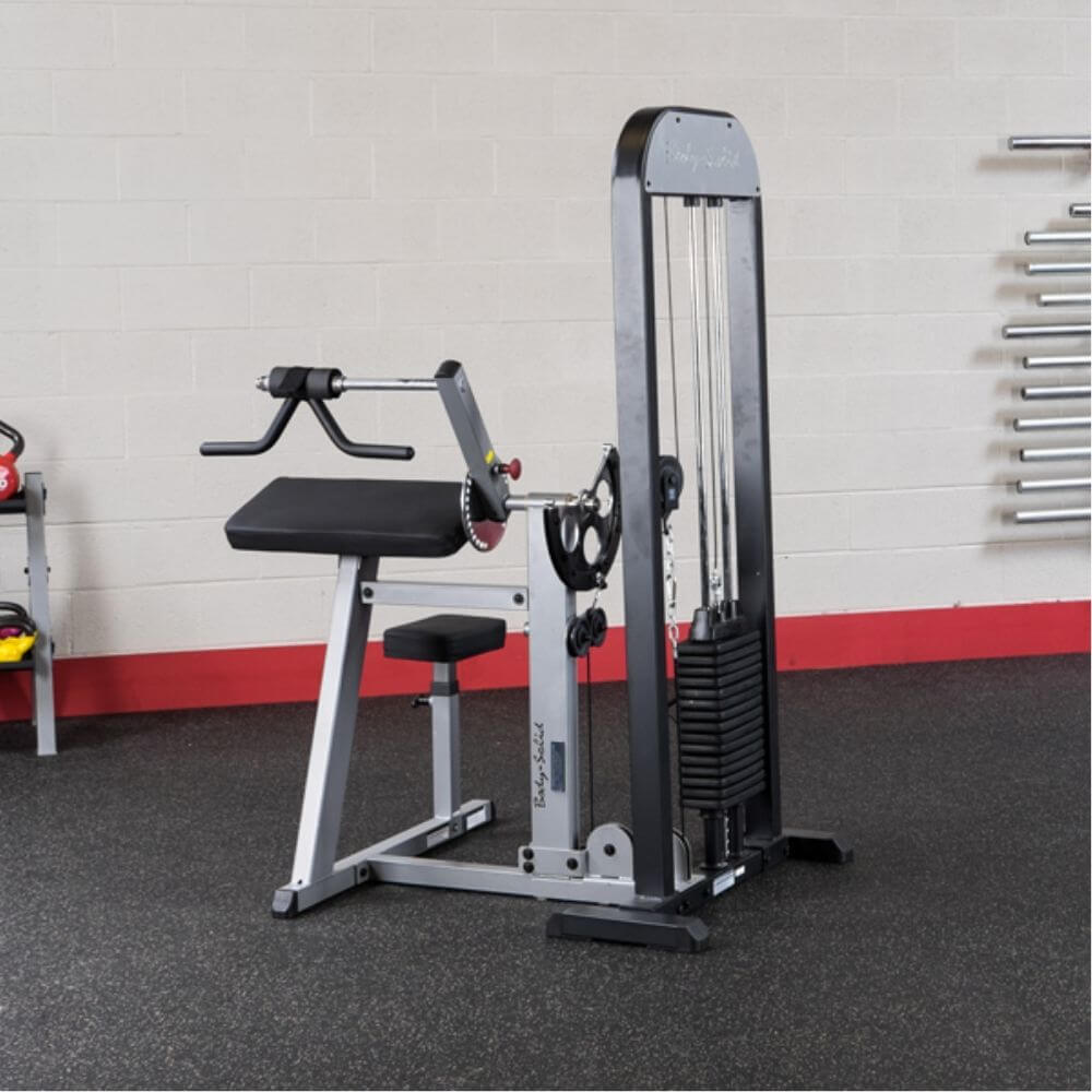 Body Solid Pro Select Biceps And Triceps Machine SKU GCBT-STK