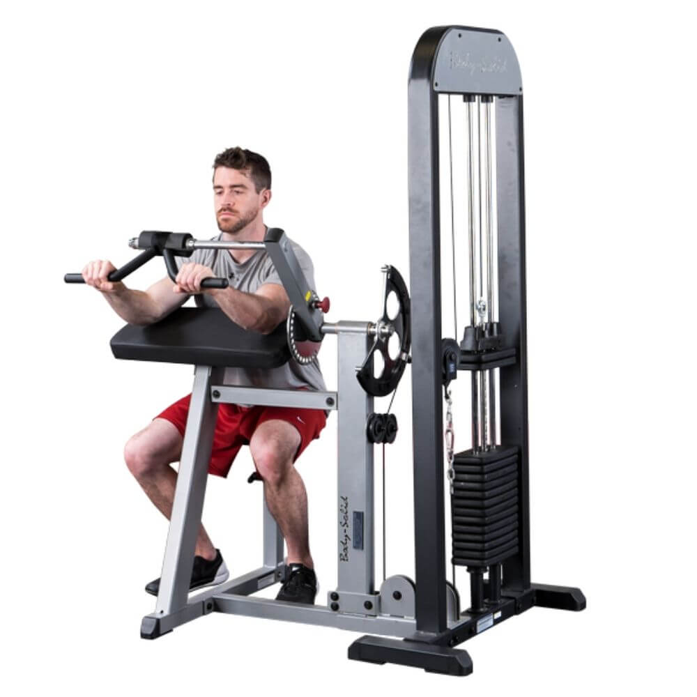 Body Solid Pro Select Biceps And Triceps Machine SKU GCBT-STK