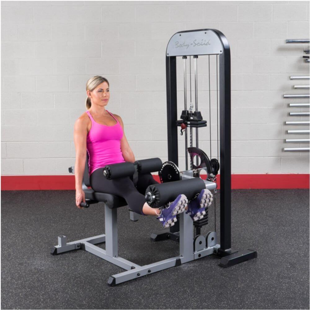 Body Solid Pro Select Leg Extension Leg Curl Station SKU GCEC-STK