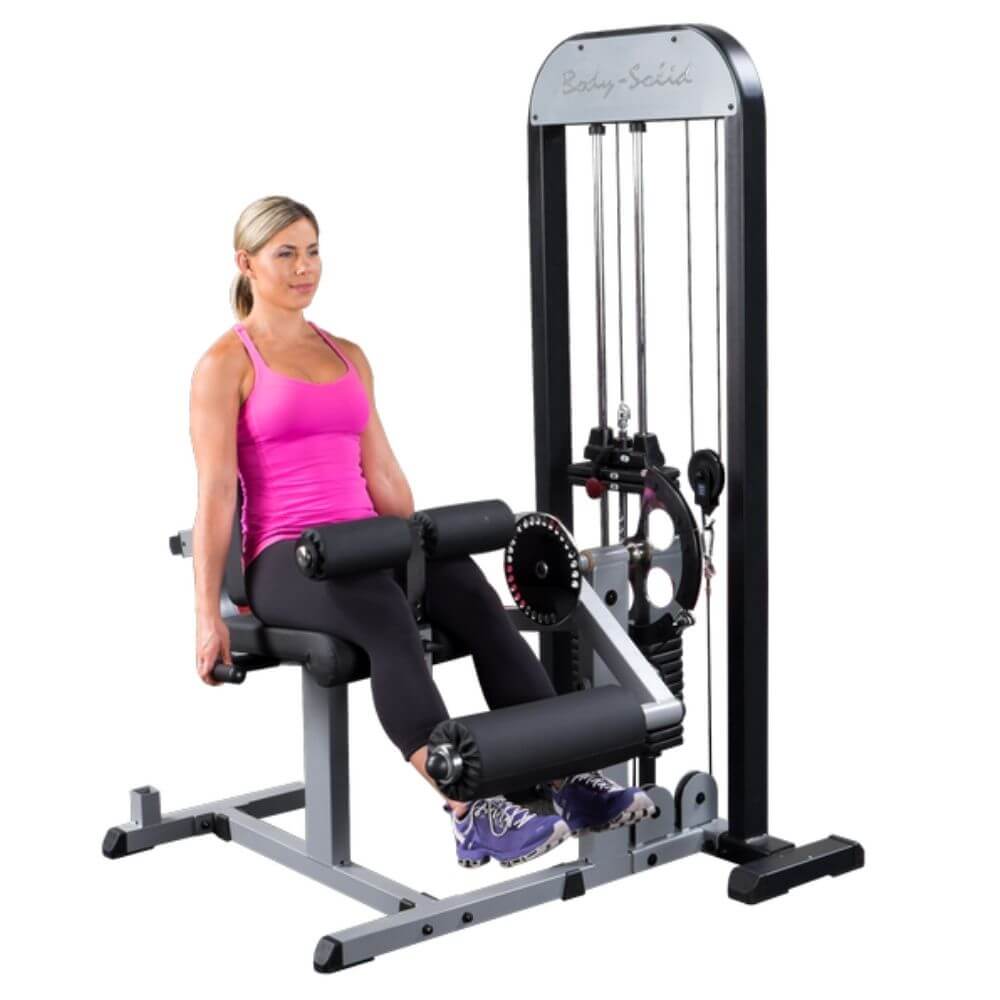 Body Solid Pro Select Leg Extension Leg Curl Station SKU GCEC-STK