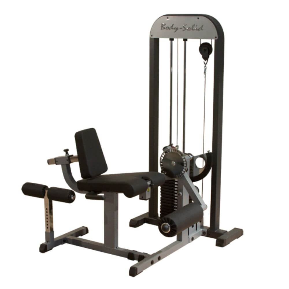 Body Solid Pro Select Leg Extension Leg Curl Station SKU GCEC-STK