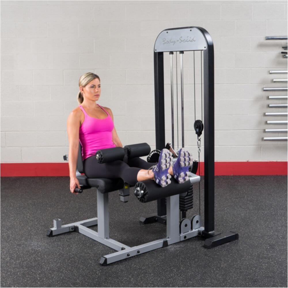 Body Solid Pro Select Leg Extension Leg Curl Station SKU GCEC-STK