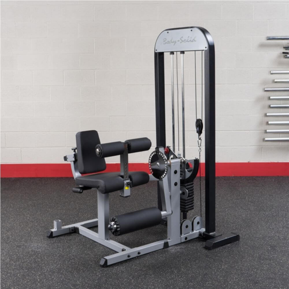 Body Solid Pro Select Leg Extension Leg Curl Station SKU GCEC-STK