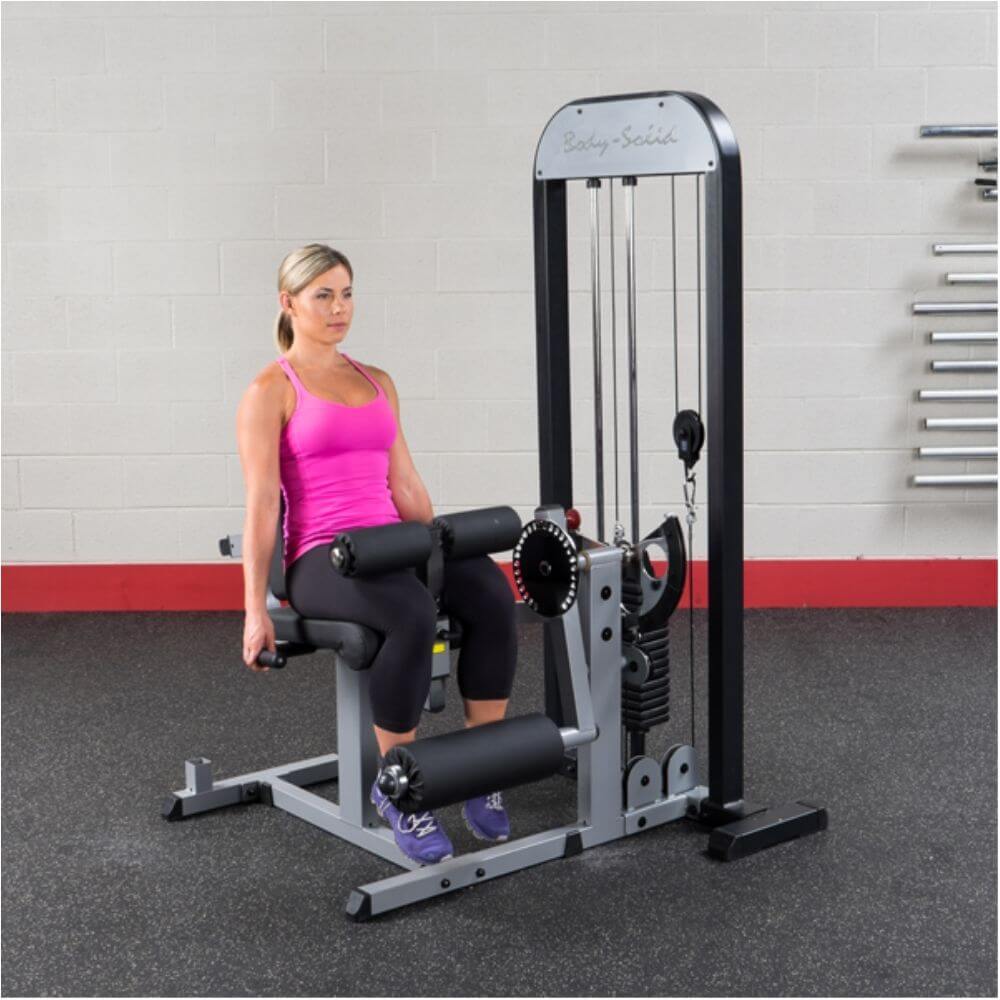 Body Solid Pro Select Leg Extension Leg Curl Station SKU GCEC-STK