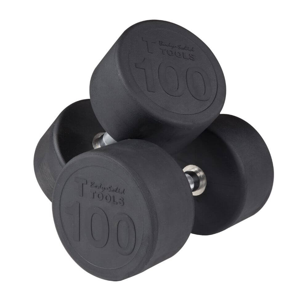 Body Solid Rubber Round Dumbbells SKU SDP(SIZE)