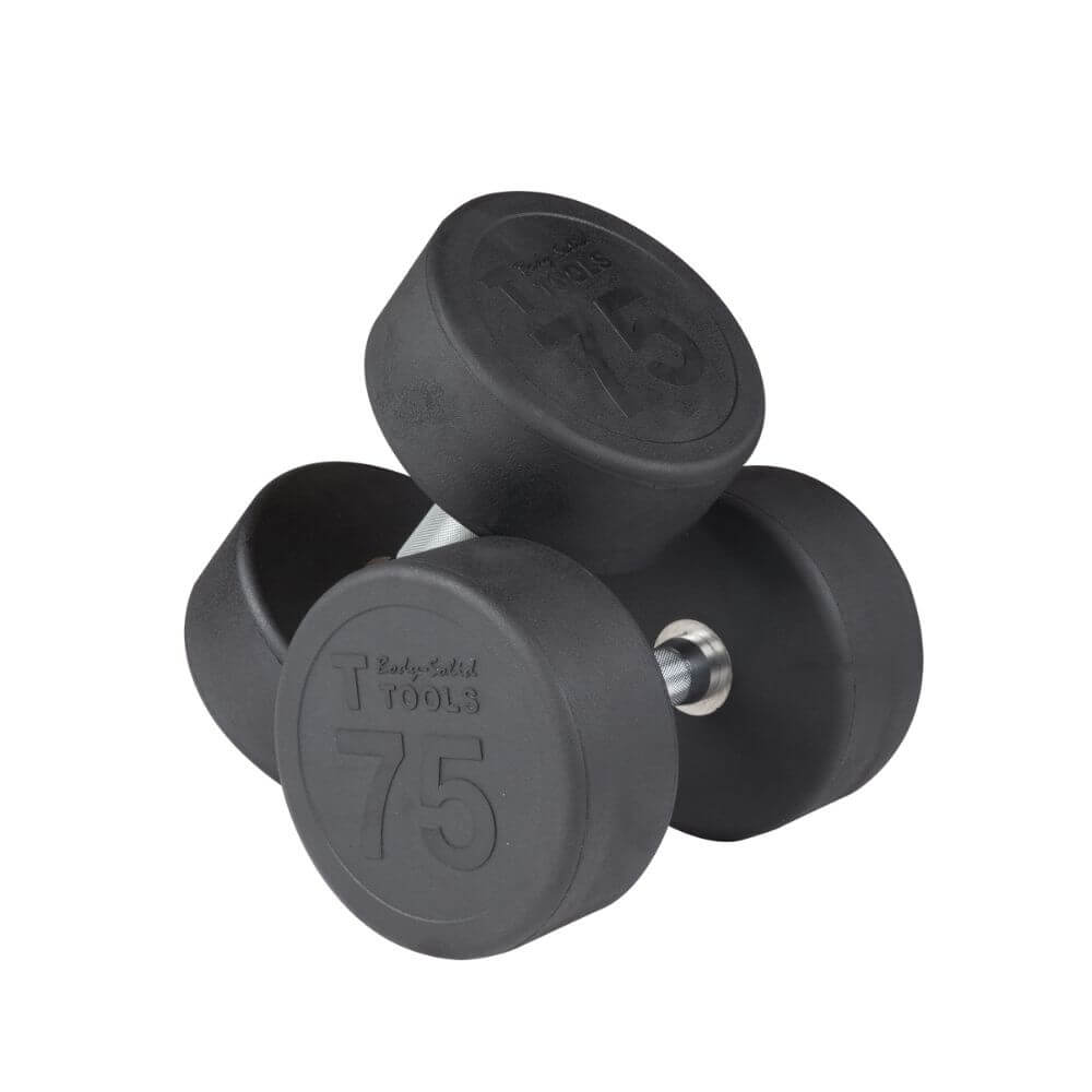 Body Solid Rubber Round Dumbbells SKU SDP(SIZE)