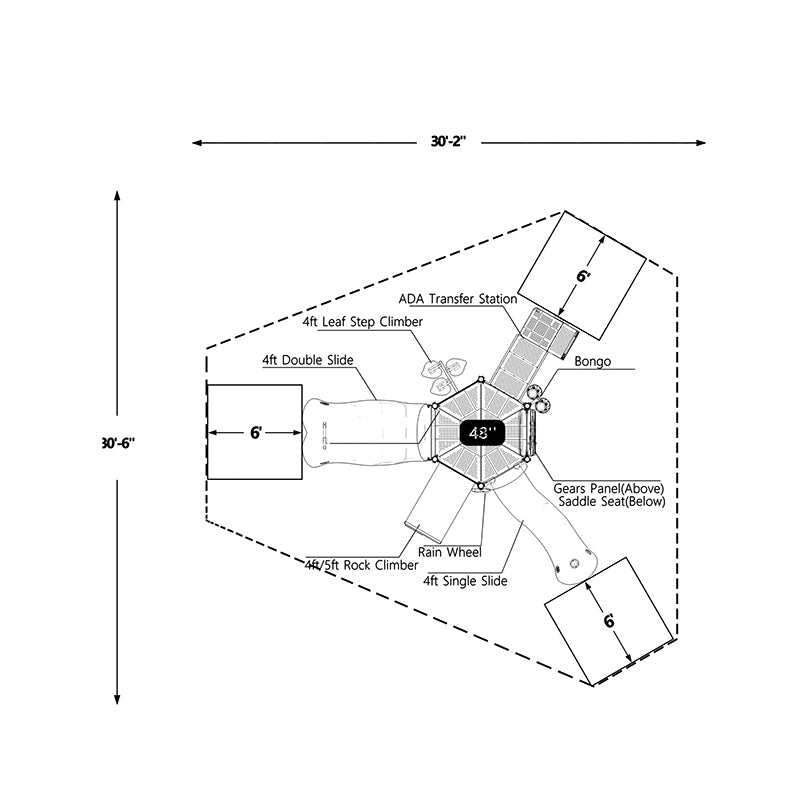 Wisdom Bugaloo Playground SKU QSWP-350008