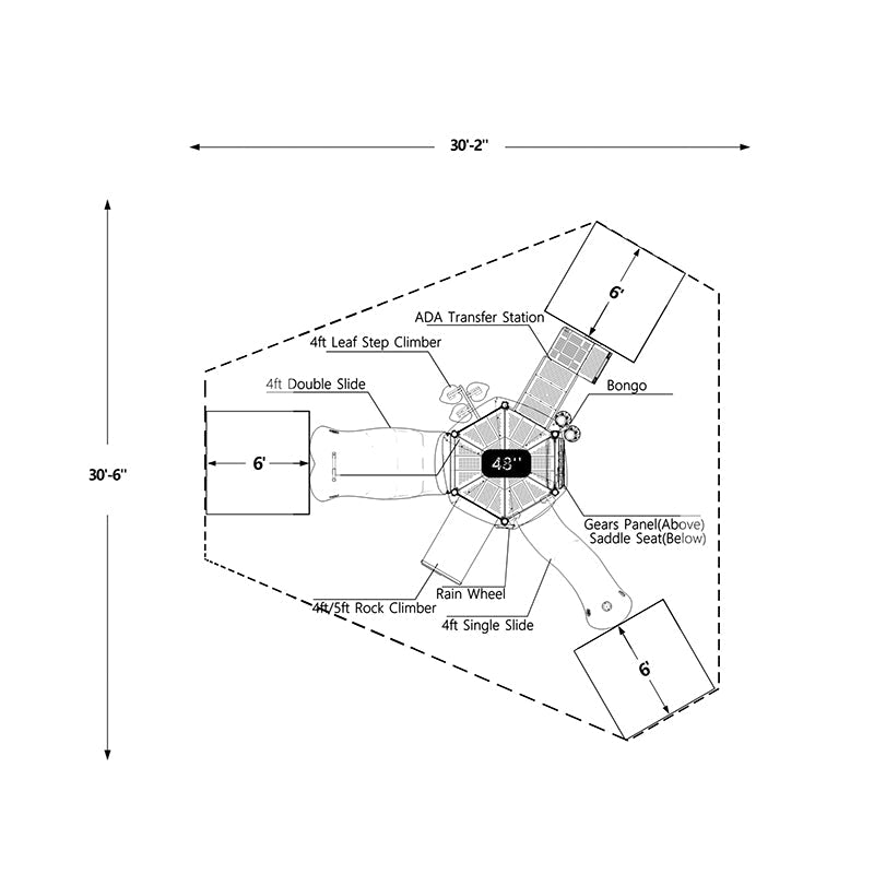 Wisdom Bugaloo Playground SKU QSWP-350008