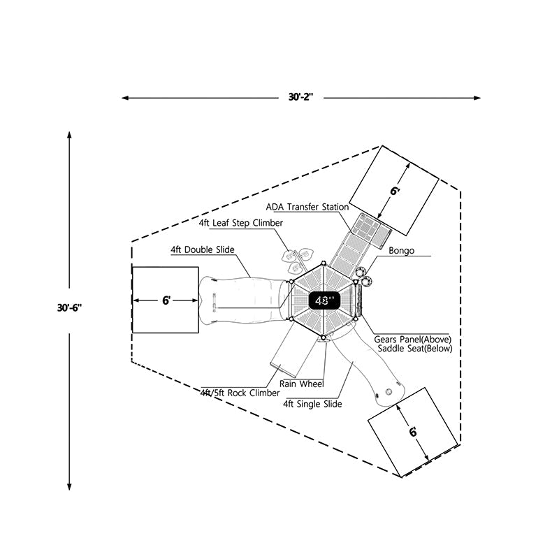 Wisdom Bugaloo Playground SKU QSWP-350008