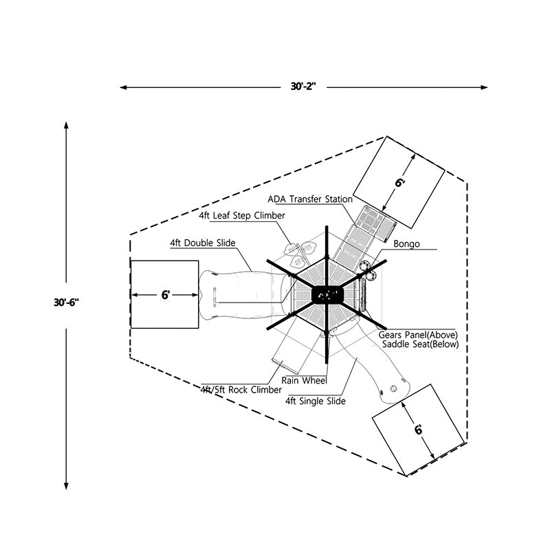 Wisdom Bugaloo Playground SKU QSWP-350008