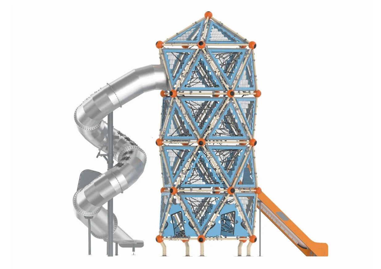 Playground Equipment Quantum Quarters Playground SKU PSG028