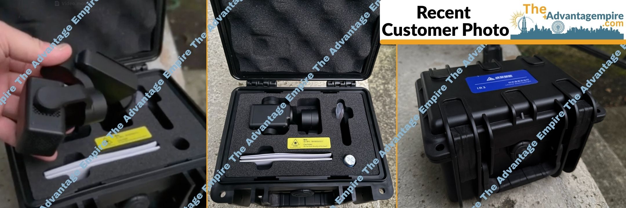 CZI Infrared Laser Zoom Spotlight Gimbal, for DJI Matrice 30 Series SKU IR3