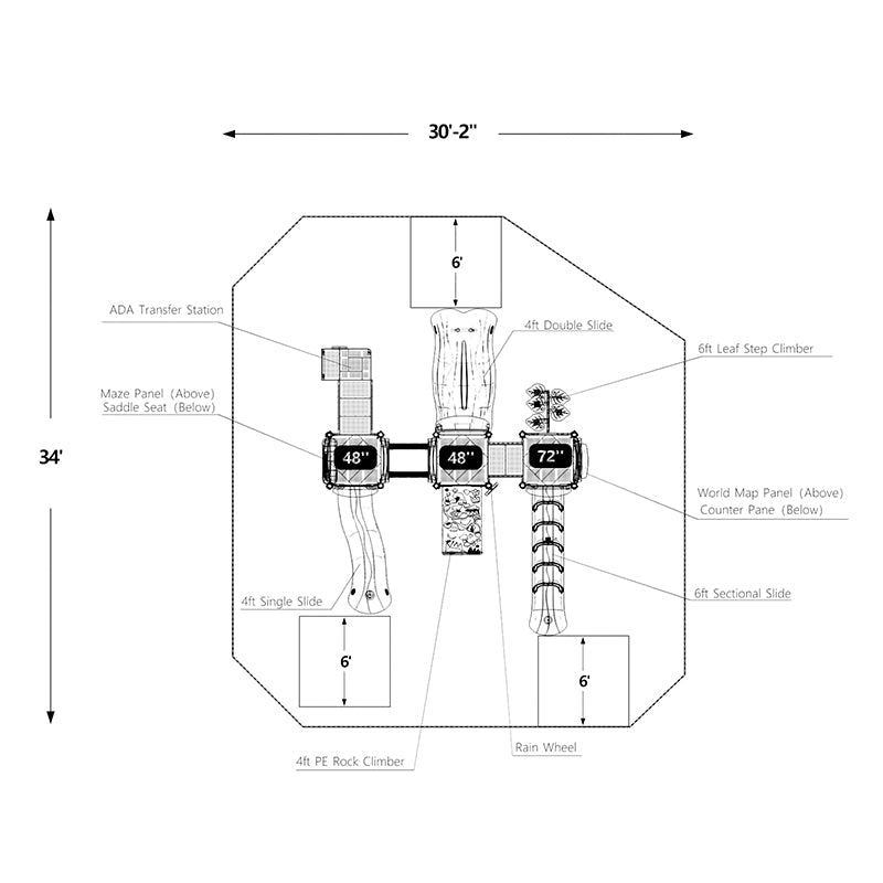 Wisdom Carousel Playground SKU QSWP-350020