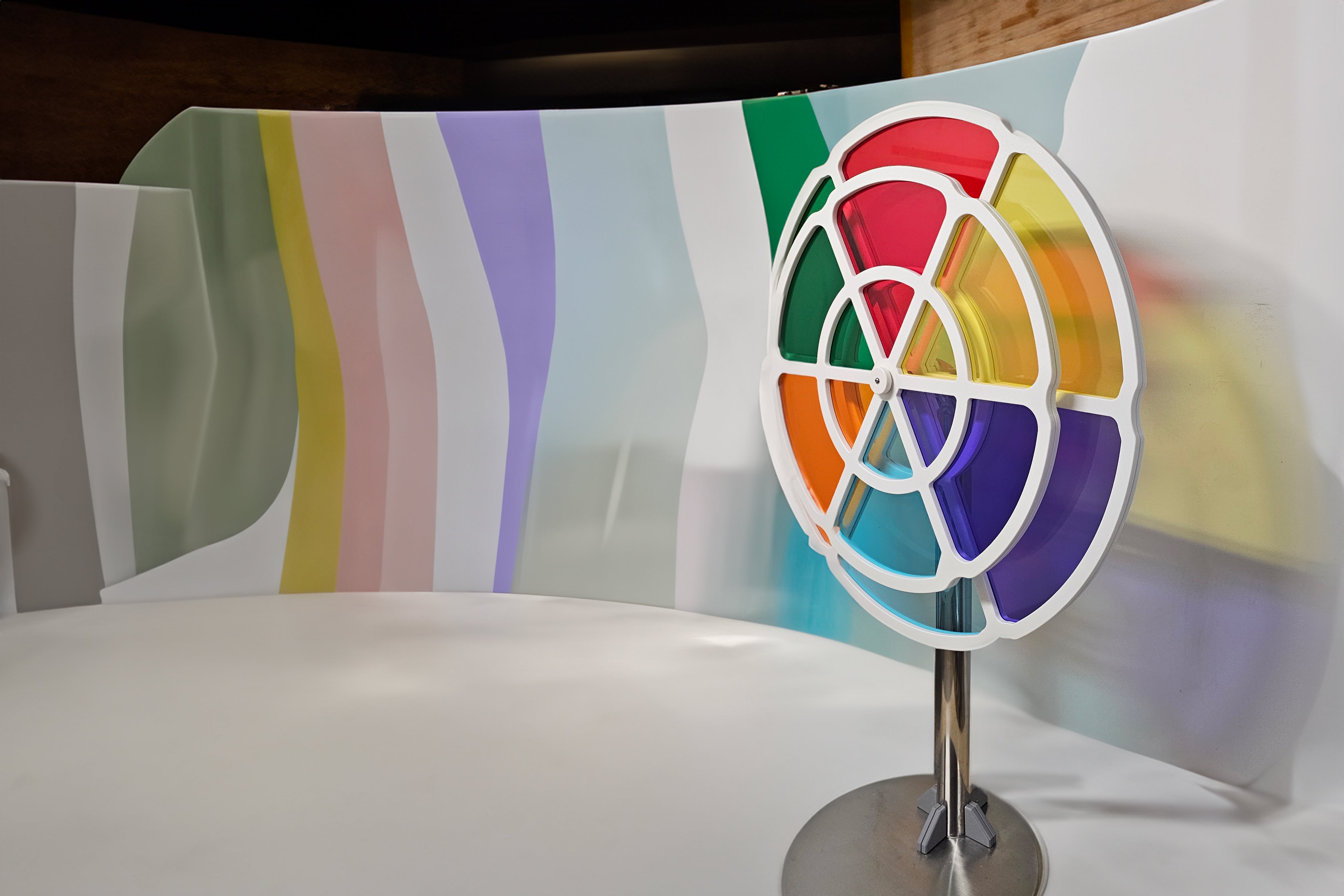 LiteZilla ChromaWheel Kaleidoscopic Spin SKU LZ-CHRMWHL