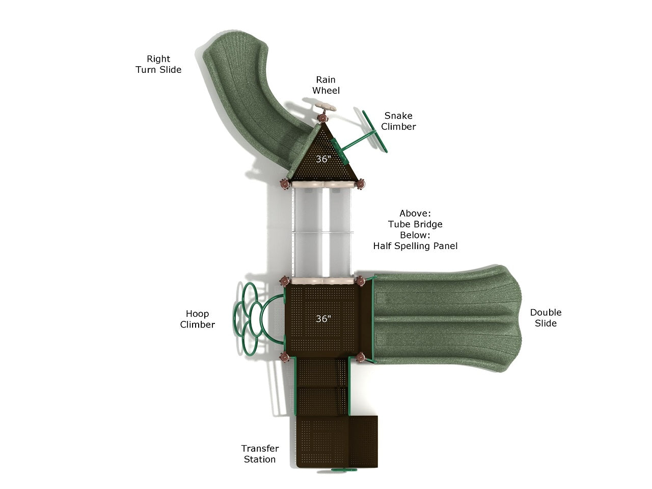Playground Equipment Crystal Reef SKU PKP312