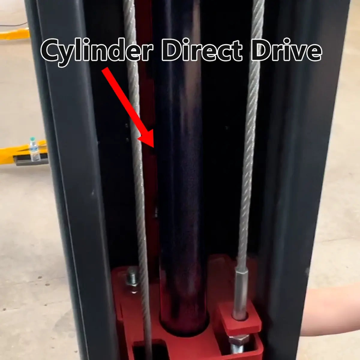 Katool 2 Post Vehicle Lift, 14,000lb Capacity Clear Floor SKU KT-M140XD