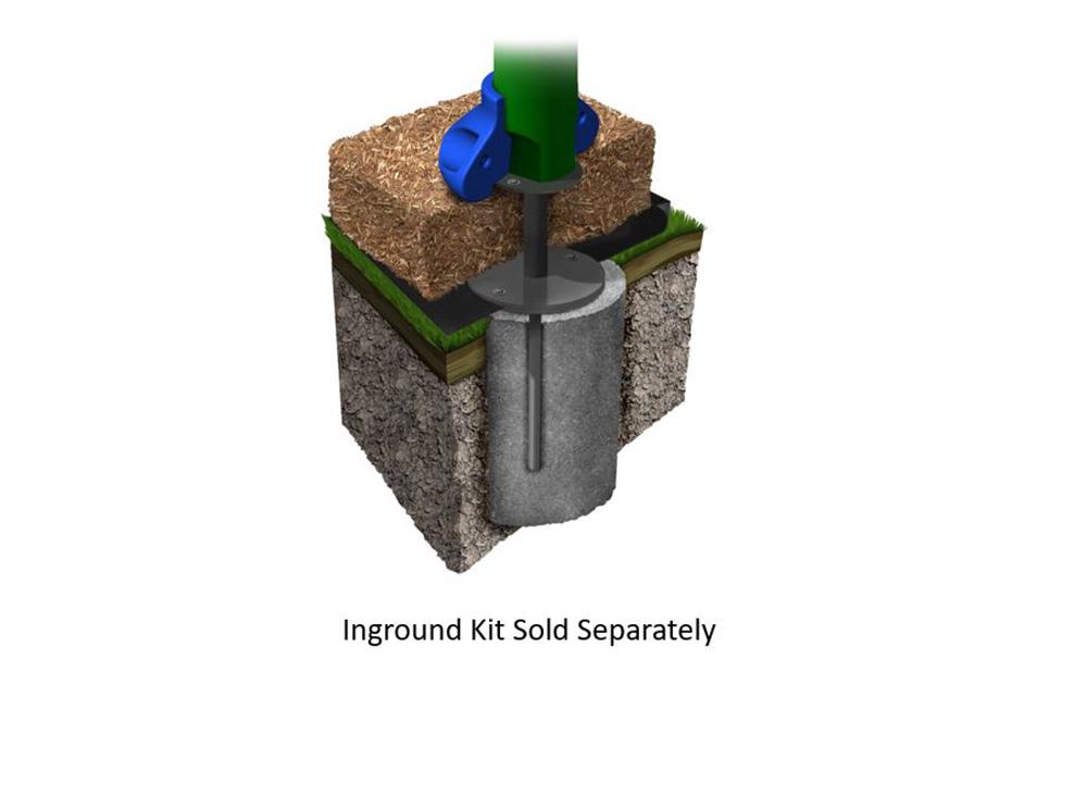 UltraPlay Discovery Range Playground w/ Roof SKU DC-5XLG