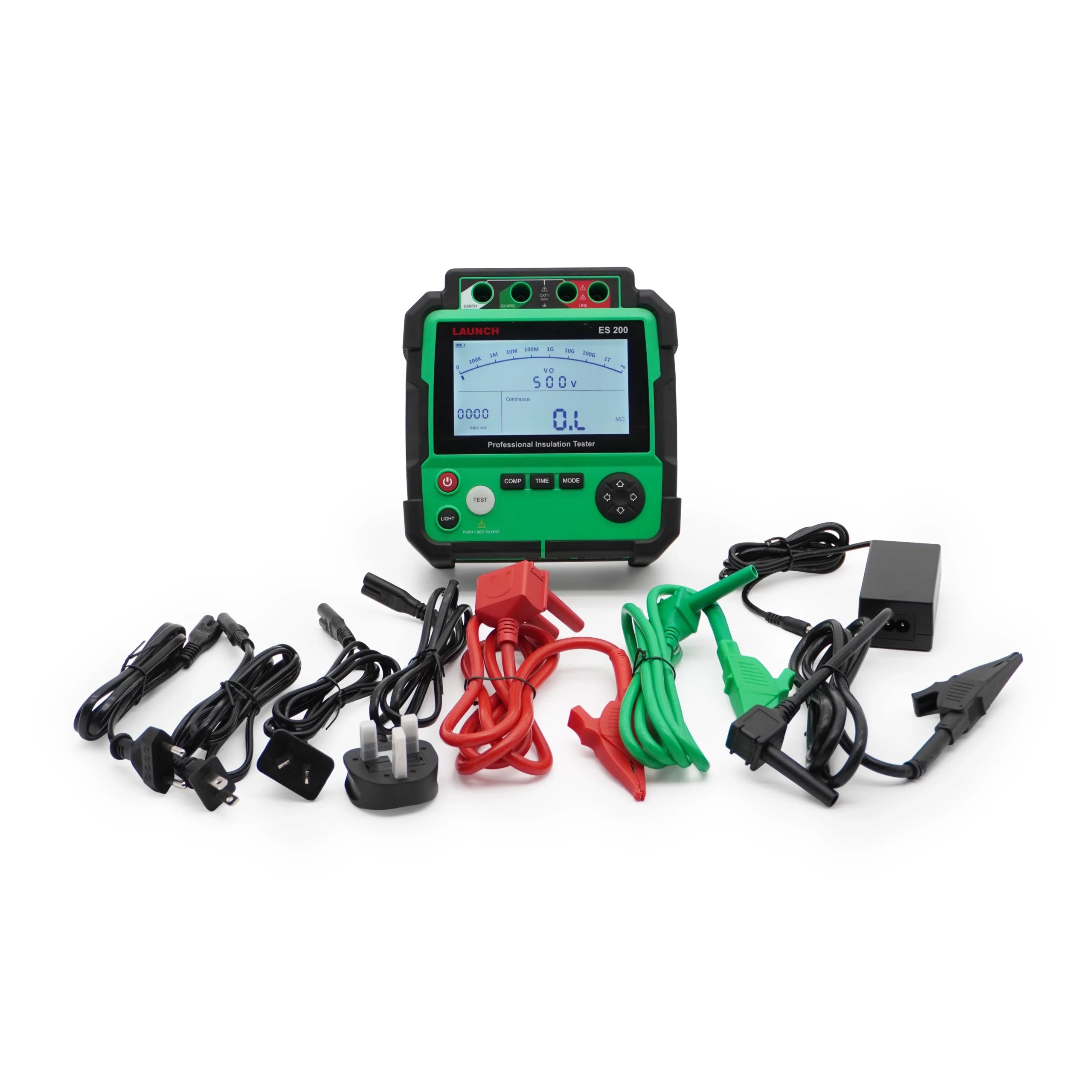 Launch Tech USA EV Insulation Resistance Tester, 10-1000 MOhm Meter SKU 301181047