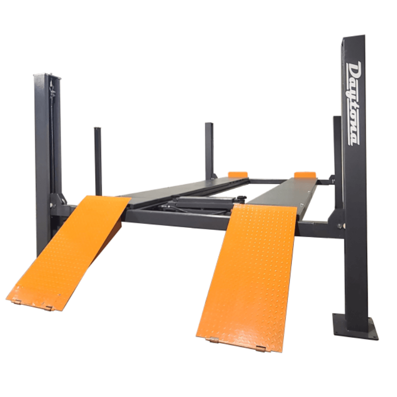 Daytona 14,000 lbs 4 Post Alignment Lift w/ Adjustable Turntables SKU LFPA14