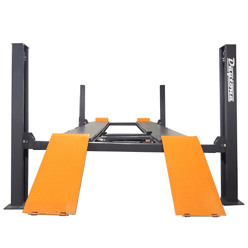 Daytona 14,000 lbs 4 Post Alignment Lift w/ Adjustable Turntables SKU LFPA14