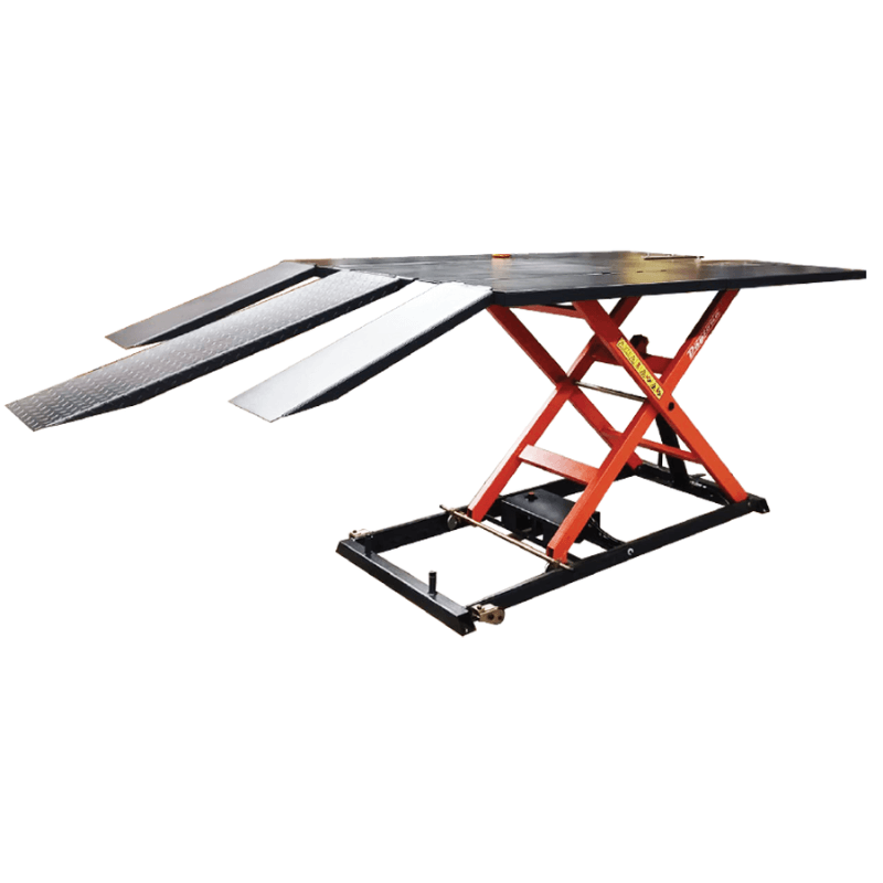 Daytona 2,200 lbs Motorcycle, ATV Lift w/ Side Extensions SKU LMATV