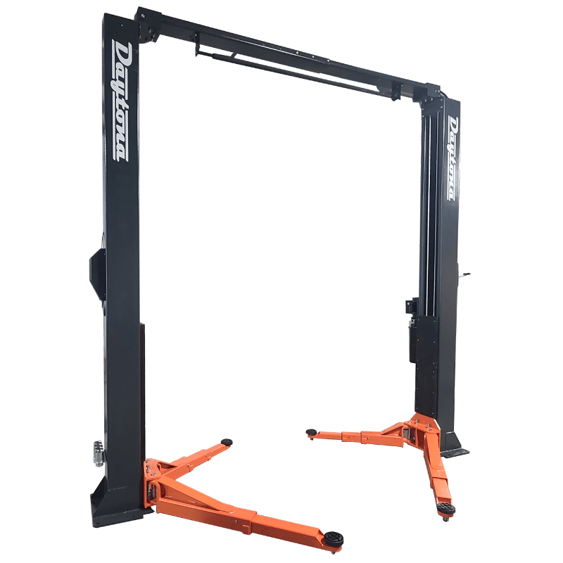 Daytona 10,000 lbs 2 Post Lift Overhead, Adjustable Width SKU LTPA10