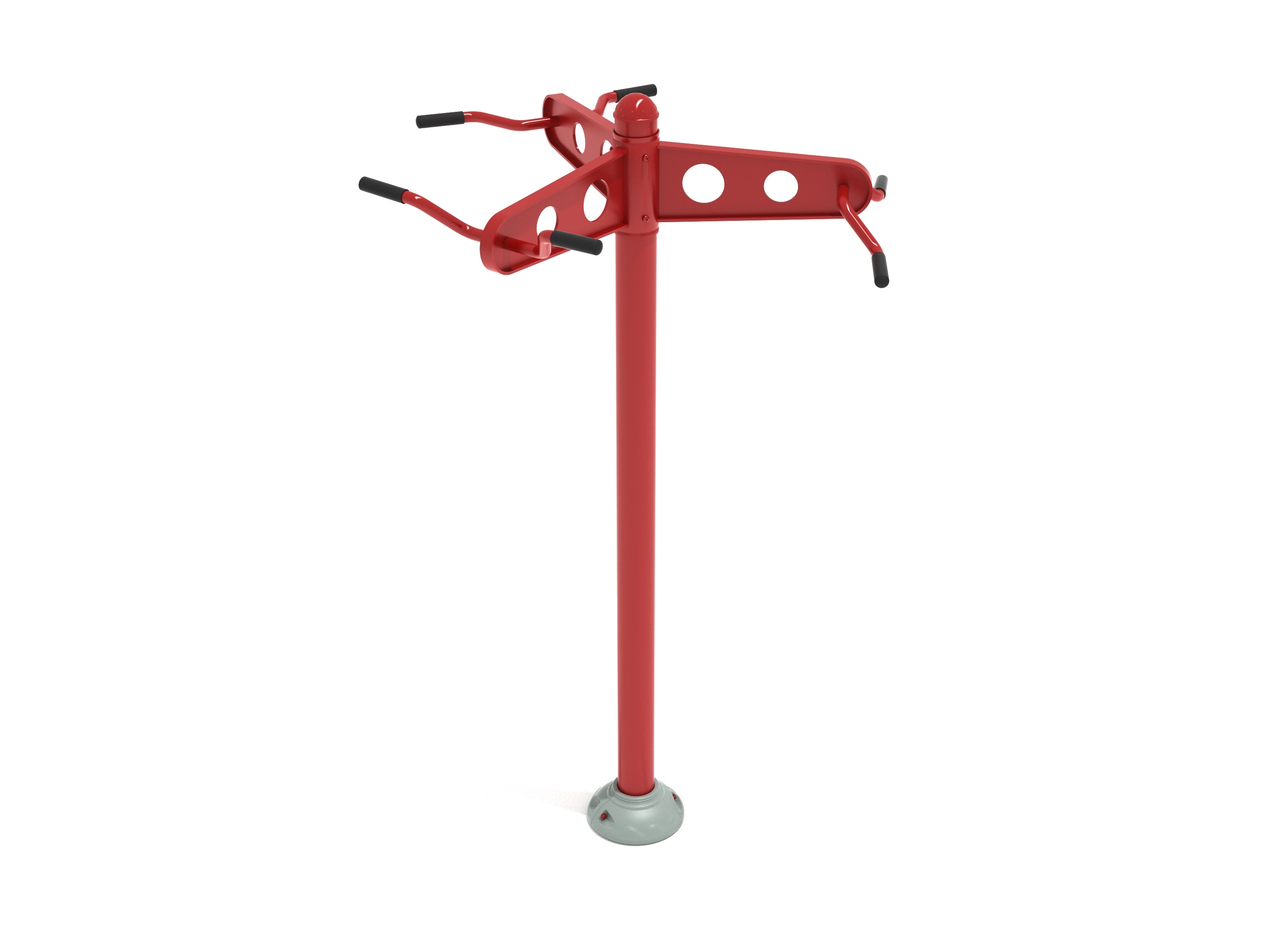 Playground Equipment Triple Station Chin-Up Bars SKU PFT055