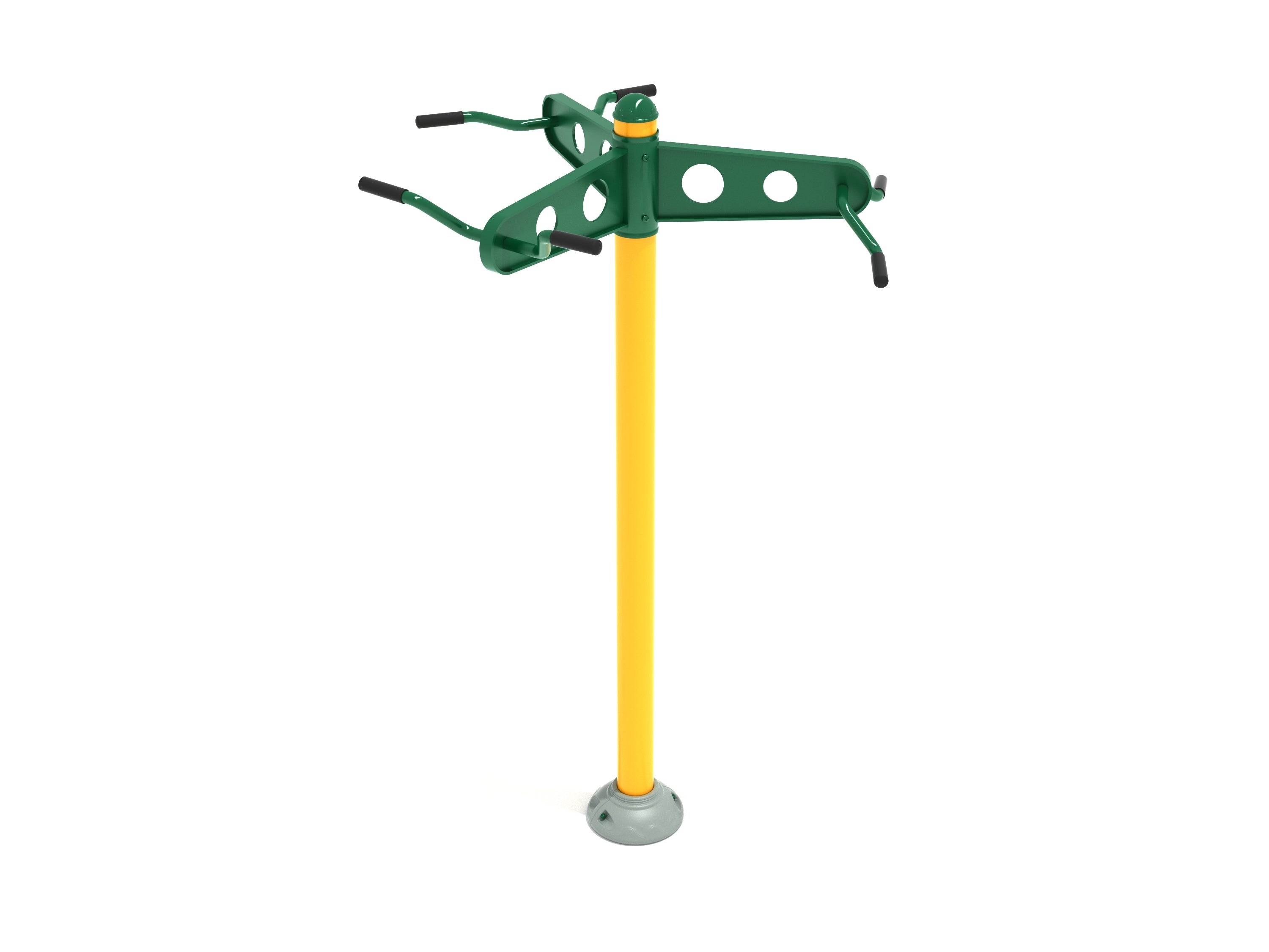 Playground Equipment Triple Station Chin-Up Bars SKU PFT055