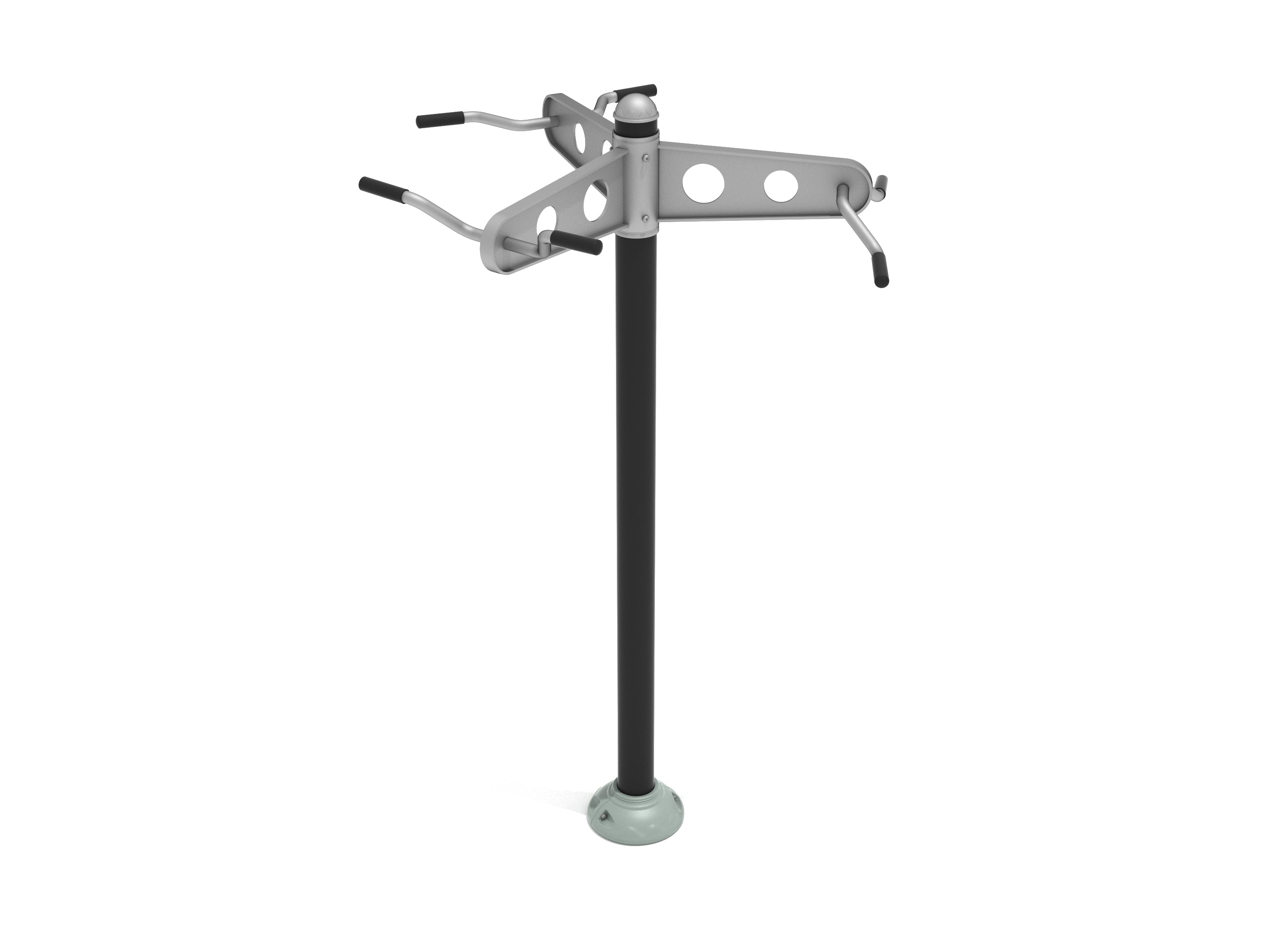 Playground Equipment Triple Station Chin-Up Bars SKU PFT055